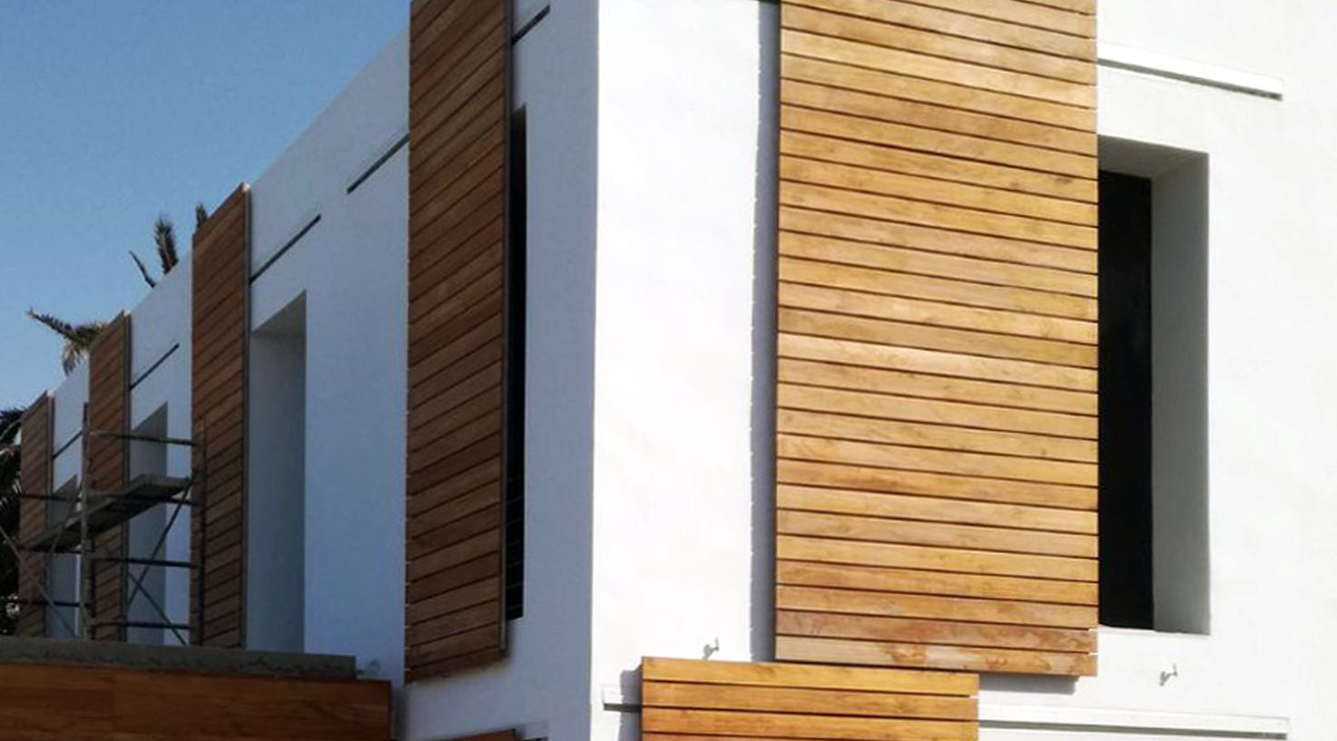 Sliding brise soleil albero maestro Brise soleil in legno